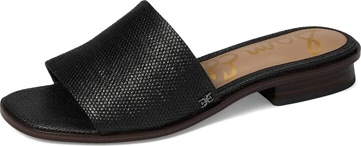 Sam Edelman Sabrina Women's Shoes Black Raffia : 6.5 M, Leather - Image 5