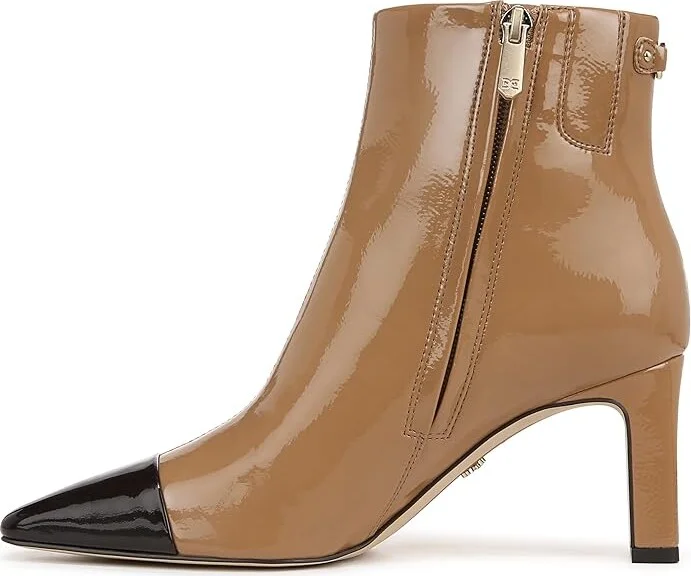 Sam Edelman Saige 2 Women's Boots Camel Sand/Rich Chocolate : 7 M, Leather/Rubber - Image 6