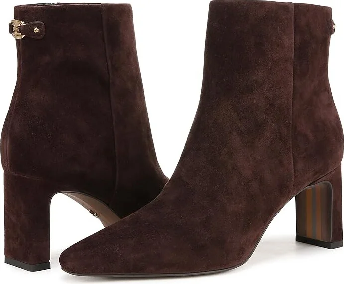 Sam Edelman Saige Women's Boots Cafe Noir : 5.5 M, Leather