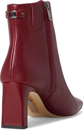 Sam Edelman Saige Women's Boots French Merlot : 11 M, Leather - Image 4
