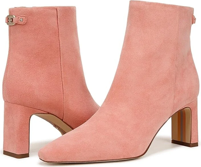 Sam Edelman Saige Women's Boots Mod Pink : 7 M, Leather