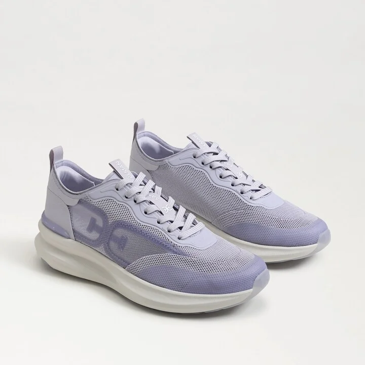 Sam Edelman Sarita Performance Athletic Sneaker Lavender Fabric