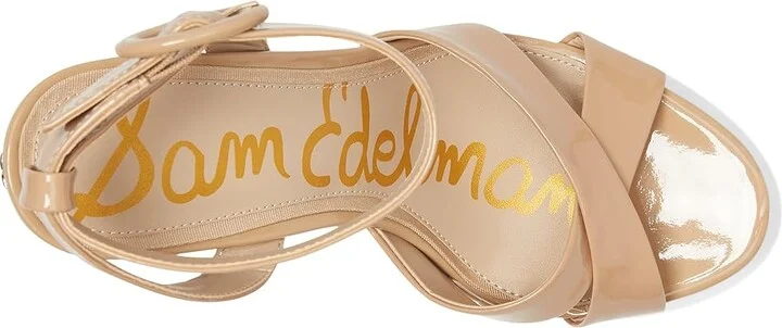 Sam Edelman Savannah High Women's Heels Sienna Tan : 8.5 M, Faux Leather - Image 2