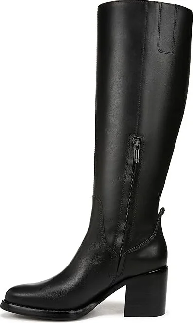 Sam Edelman Soyer Women's Boots Black Leather Wide Calf : 8.5 M - Image 5
