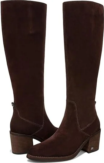 Sam Edelman Soyer Women's Boots Cafe Noir : 10 M, Leather - Image 4