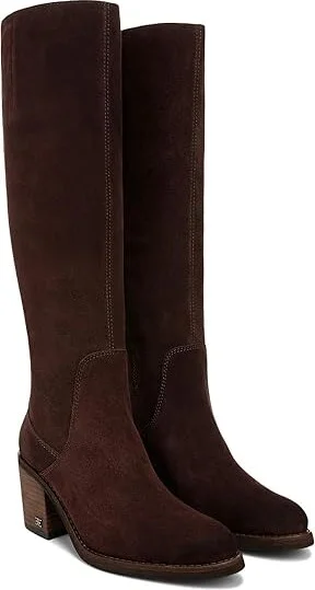 Sam Edelman Soyer Women's Boots Cafe Noir : 10 M, Leather