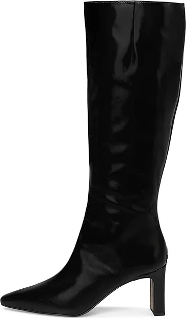 Sam Edelman Sylvia 2 Women's Boots Black Patent : 6 M, Leather - Image 6