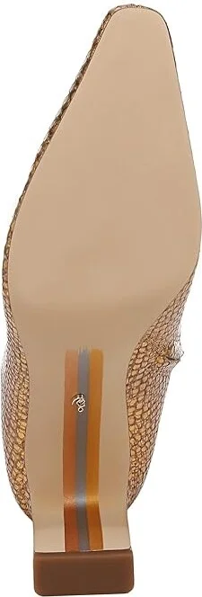 Sam Edelman Sylvia 2 Women's Boots Medallion Gold Snake : 7.5 M, Leather - Image 3