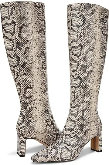 Sam Edelman Sylvia 2 Women's Boots Roccia Python : 9.5 M, Leather - Image 4