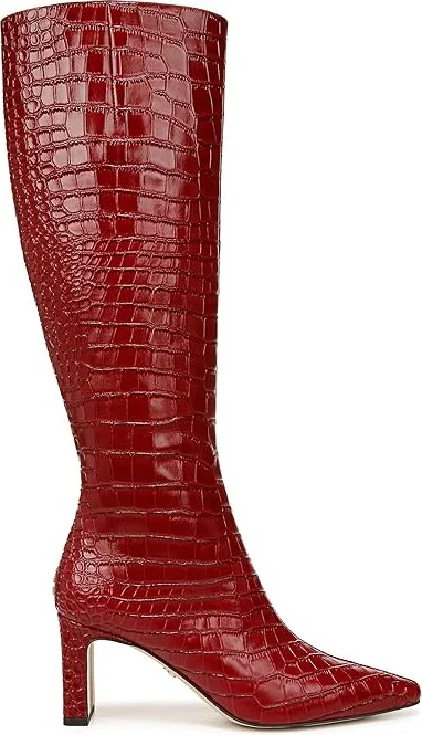Sam Edelman Sylvia 2 Women's Boots Scarlet Cherry : 11 M, Leather - Image 6
