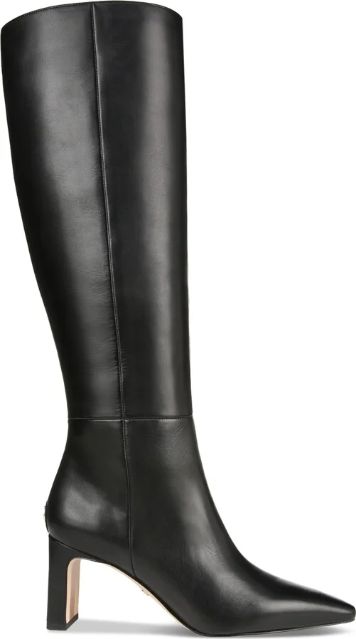 Sam Edelman Sylvia Snip-Toe Knee-High Dress Boots - Image 2