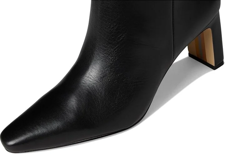 Sam Edelman Sylvia Wide Calf Women's Shoes Black Leather Wide Calf : 10.5 M - Image 2