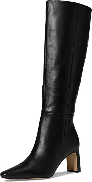 Sam Edelman Sylvia Wide Calf Women's Shoes Black Leather Wide Calf : 10.5 M - Image 5