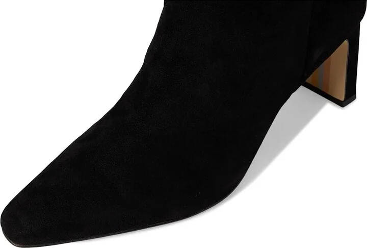 Sam Edelman Sylvia Wide Calf Women's Shoes Black Suede Wide Calf : 12 M, Leather - Image 2