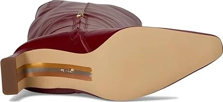 Sam Edelman Sylvia Wide Calf Women's Shoes Cabernet Red Wide Calf : 7.5 M, Leather - Image 3
