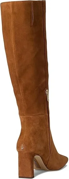 Sam Edelman Sylvia Wide Calf Women's Shoes Frontier Brown Wide Calf : 6 M, Leather - Image 4