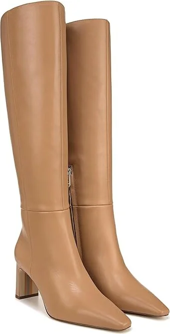 Sam Edelman Sylvia Wide Calf Women's Shoes Luxe Tan Wide Calf : 7 M, Leather