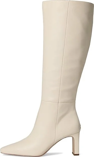 Sam Edelman Sylvia Wide Calf Women's Shoes Modern Ivory Wide Calf : 9 M, Leather - Image 6