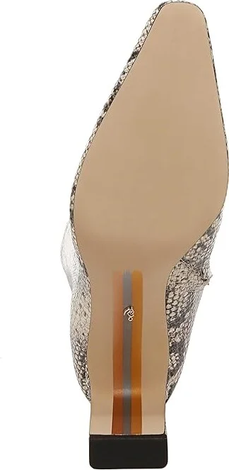 Sam Edelman Sylvia Wide Calf Women's Shoes Roccia Python Wide Calf : 10 M, Leather/Rubber - Image 3