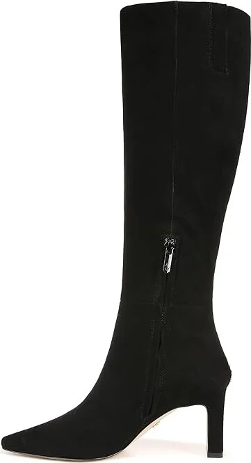 Sam Edelman Sylvia Women's Shoes Black Suede : 10 M, Leather - Image 6