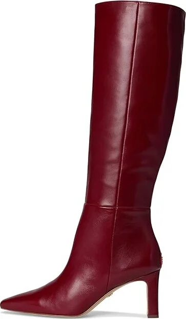 Sam Edelman Sylvia Women's Shoes Cabernet Red : 10.5 M, Leather - Image 6