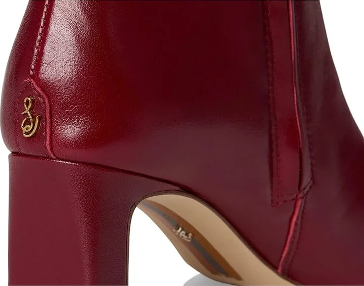 Sam Edelman Sylvia Women's Shoes Cabernet Red : 10.5 M, Leather - Image 7