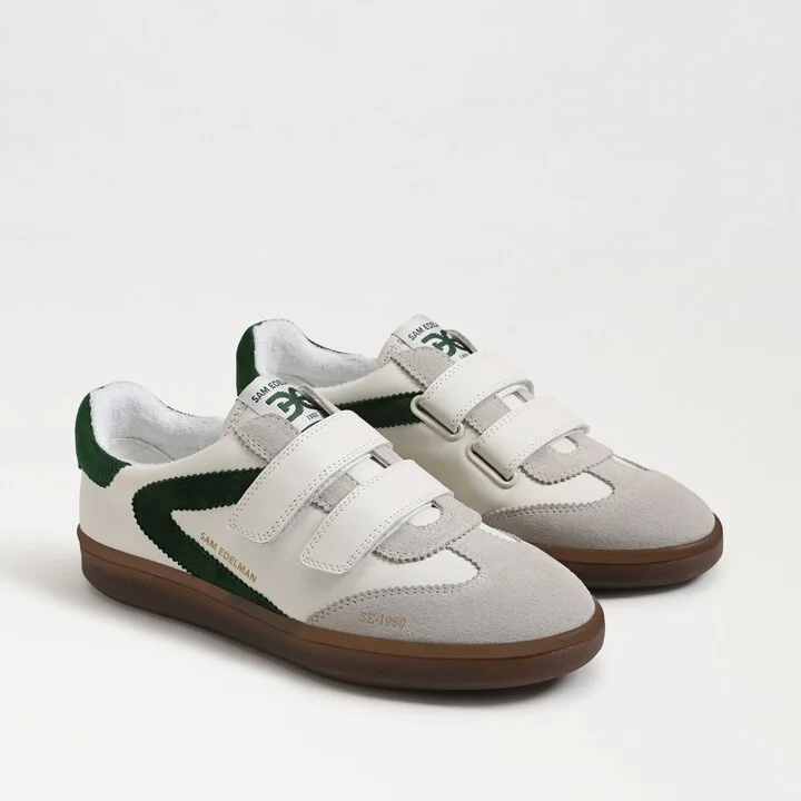 Sam Edelman Talia Slip On Sneaker Optic White/Pine Leather