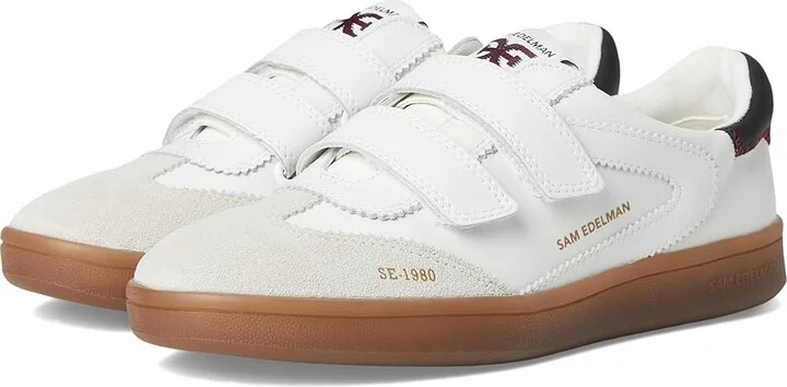 Sam Edelman Talia Women's Shoes Bright White/Black : 8 M, Leather/Synthetic