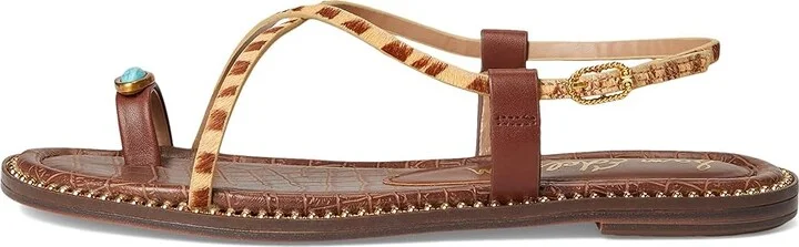 Sam Edelman Tenly Women's Sandals Beechwood Multi/Burnt Brandy : 6 M, Leather - Image 6