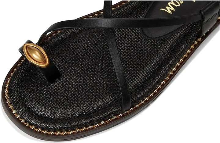 Sam Edelman Tenly Women's Sandals Black Leather : 8.5 M - Image 7