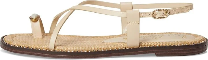 Sam Edelman Tenly Women's Sandals Summer Sand : 7 M, Leather - Image 6