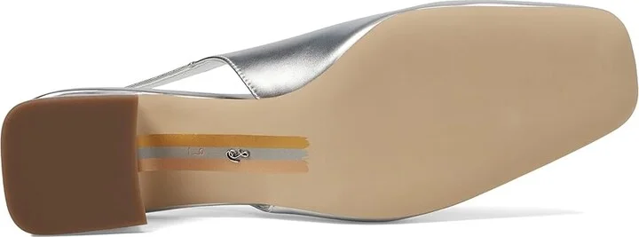 Sam Edelman Terra Women's Shoes Soft Silver : 8.5 M, Leather - Image 3