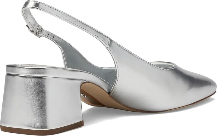 Sam Edelman Terra Women's Shoes Soft Silver : 8.5 M, Leather - Image 4