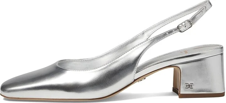 Sam Edelman Terra Women's Shoes Soft Silver : 8.5 M, Leather - Image 6