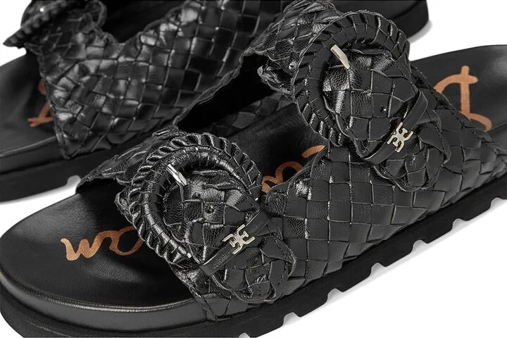 Sam Edelman Tiffanie Women's Sandals Black Leather : 6 M - Image 7
