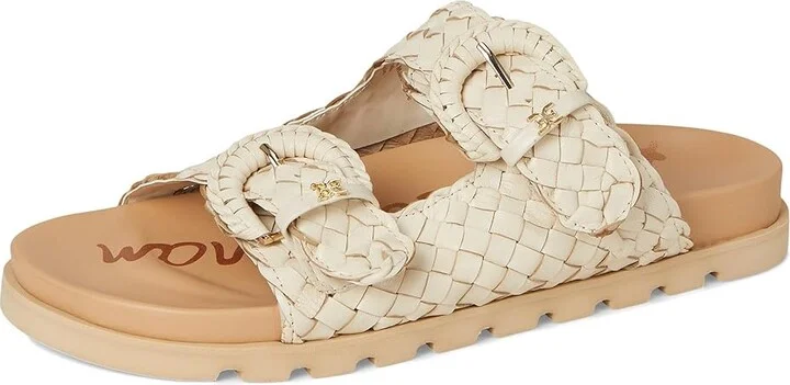Sam Edelman Tiffanie Women's Sandals Modern Ivory : 9 M, Leather - Image 5