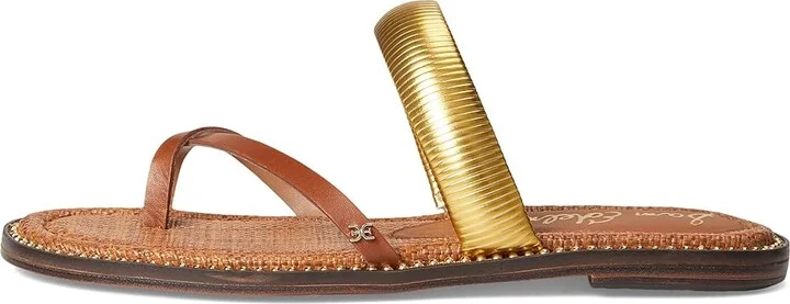 Sam Edelman Tillie High Women's Heels Cognac : 6.5 M, Leather - Image 6