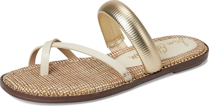Sam Edelman Tillie High Women's Heels Modern Ivory : 10.5 M, Leather - Image 5