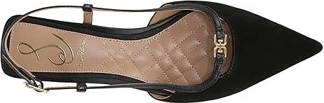Sam Edelman Toni Women's 1-2 inch heel Shoes Black Suede : 6.5 M, Synthetic - Image 2