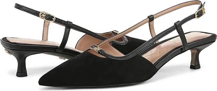 Sam Edelman Toni Women's 1-2 inch heel Shoes Black Suede : 6.5 M, Synthetic - Image 4
