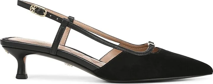 Sam Edelman Toni Women's 1-2 inch heel Shoes Black Suede : 6.5 M, Synthetic - Image 6