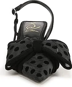 Sam Edelman Treena 2 High Women's Heels Black Polka Dot Satin : 5 M, Leather/Rubber - Image 4