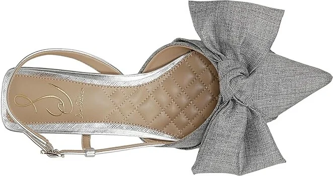 Sam Edelman Treena High Women's Heels Soft Silver : 6.5 M, Leather/Rubber - Image 2