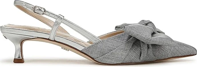 Sam Edelman Treena High Women's Heels Soft Silver : 6.5 M, Leather/Rubber - Image 6