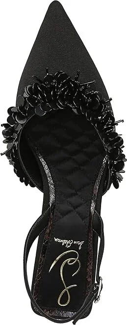 Sam Edelman Trent Women's Flat Shoes Black : 7 M, Leather/Rubber - Image 2