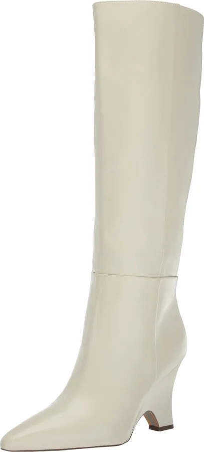 Sam Edelman Vance Knee High Boot Modern Ivory 7.5 Medium