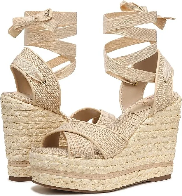 Sam Edelman Vaughn Women's Shoes Natural : 10 M, Synthetic/Textile