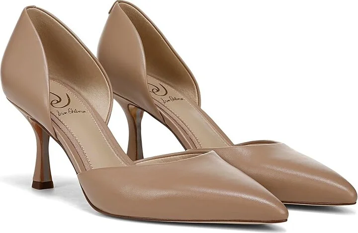 Sam Edelman Victoria High Women's Heels Soft Beige : 5.5 M, Leather/Rubber