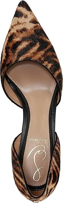 Sam Edelman Victoria High Women's Heels Tiger Brown : 6 M, Leather/Rubber - Image 2