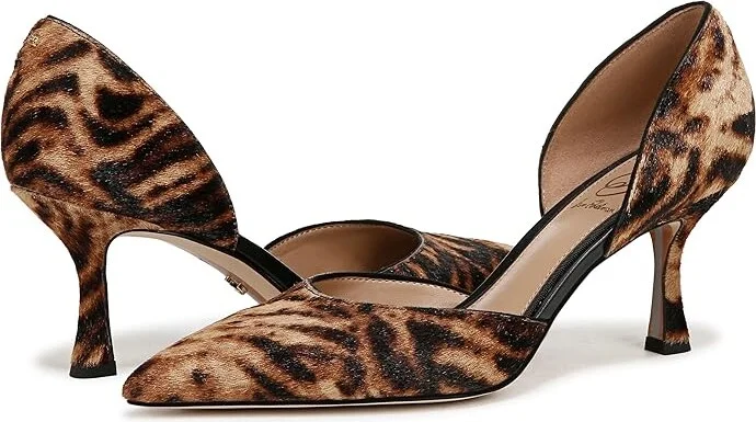 Sam Edelman Victoria High Women's Heels Tiger Brown : 6 M, Leather/Rubber - Image 4